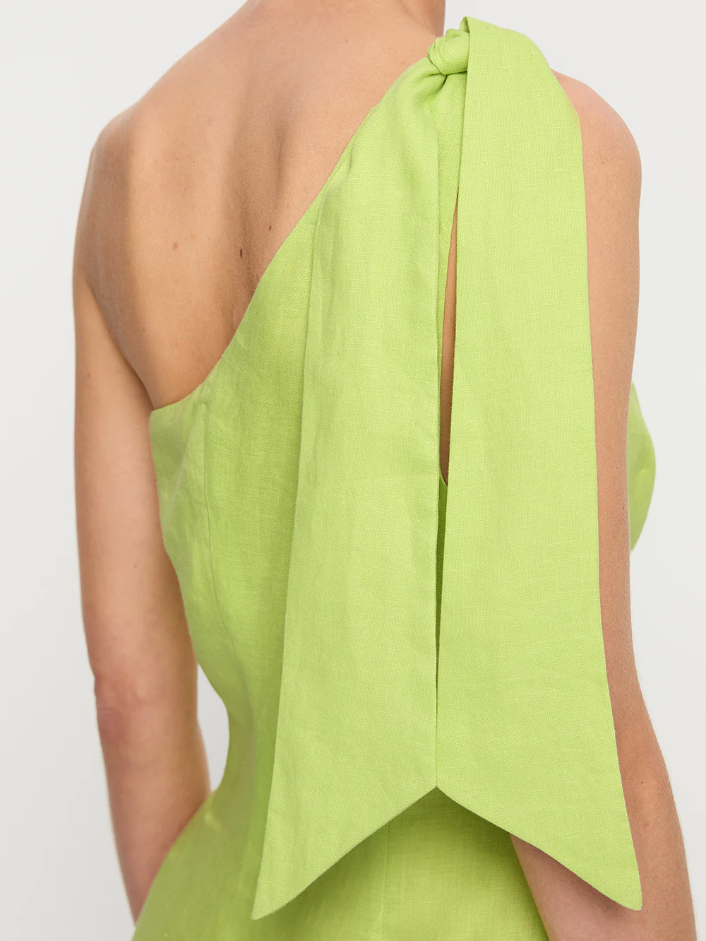 Addison Midi Dress - Lime - Image 6