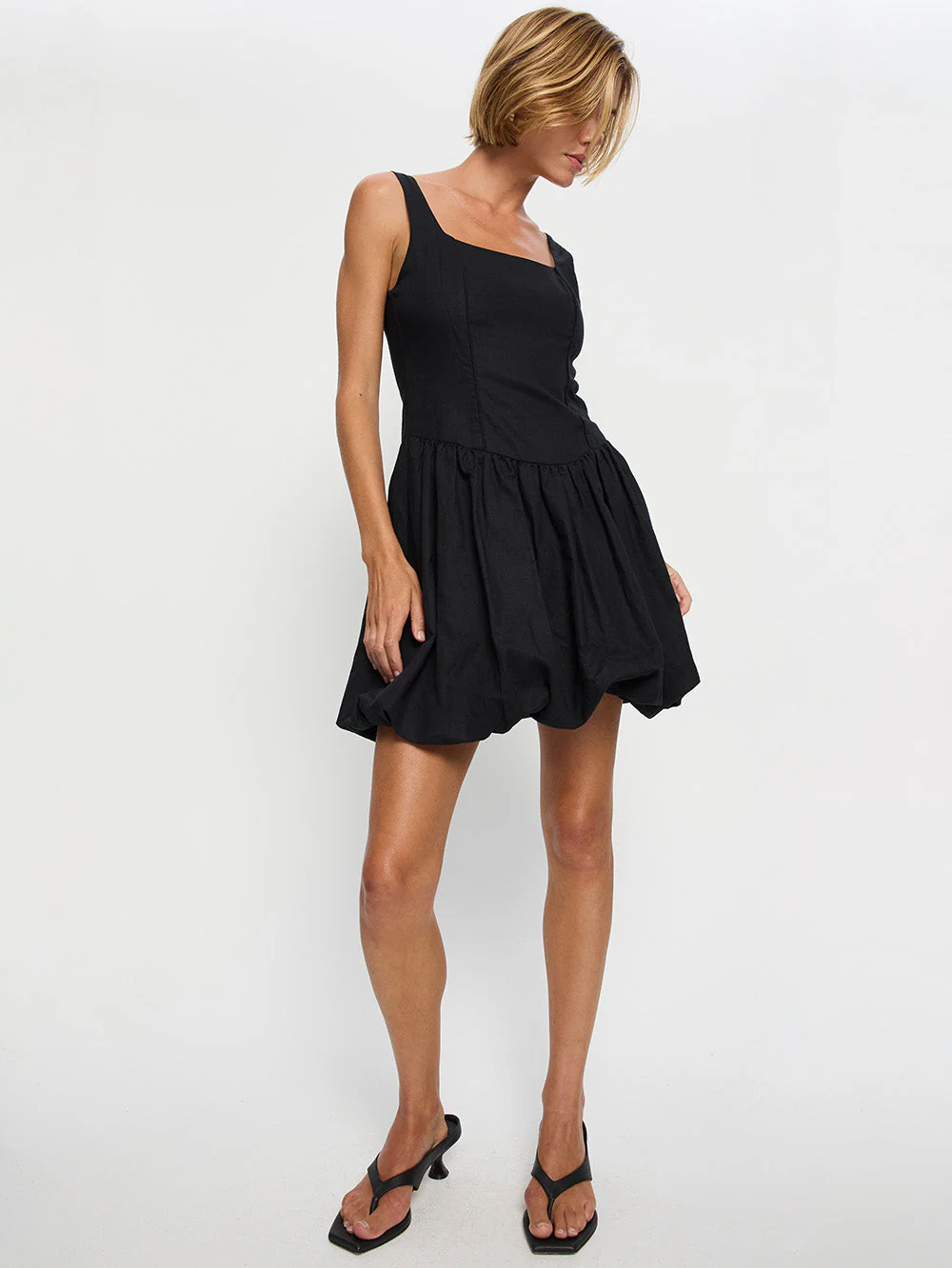 Akari Mini Dress - Black - Image 5