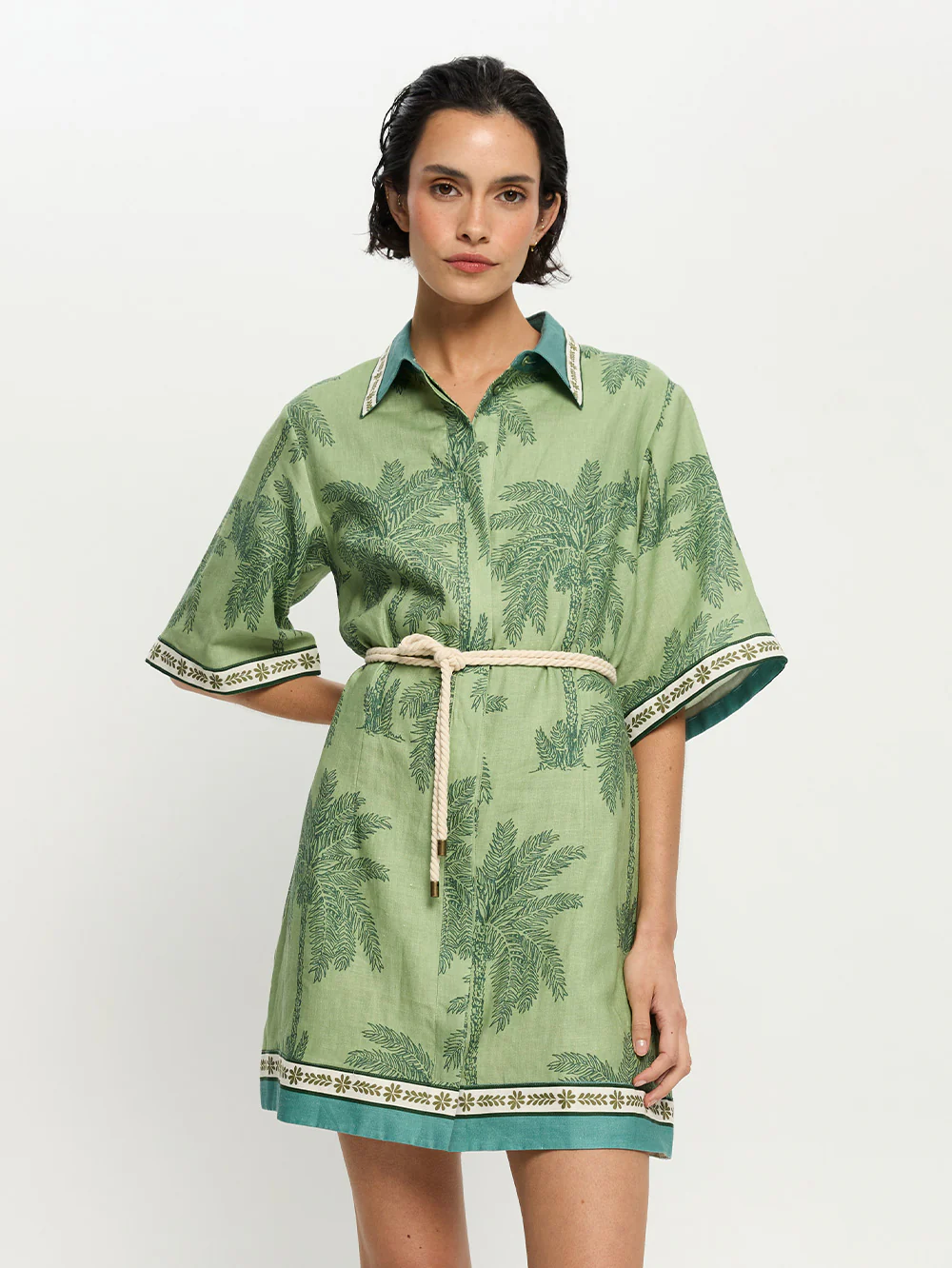 Alani Mini Shirt Dress - Image 5