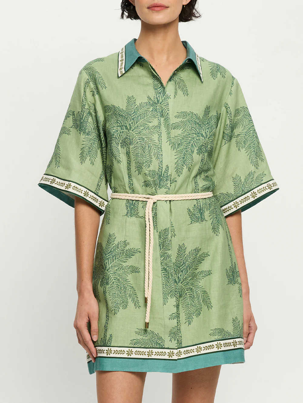 Alani Mini Shirt Dress - Image 6
