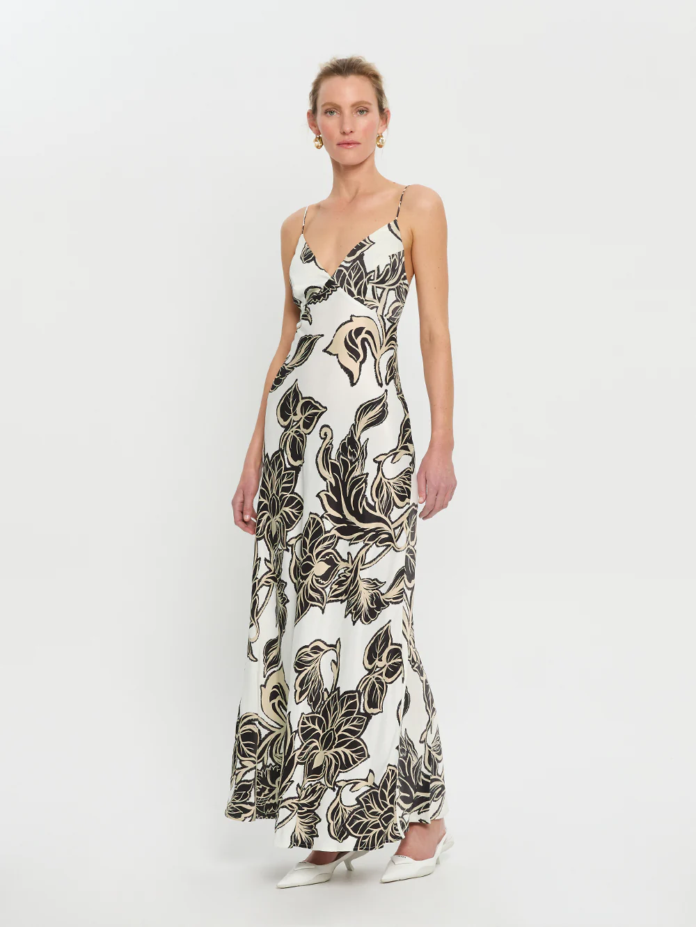 Alma Bias Maxi Dress - Image 4