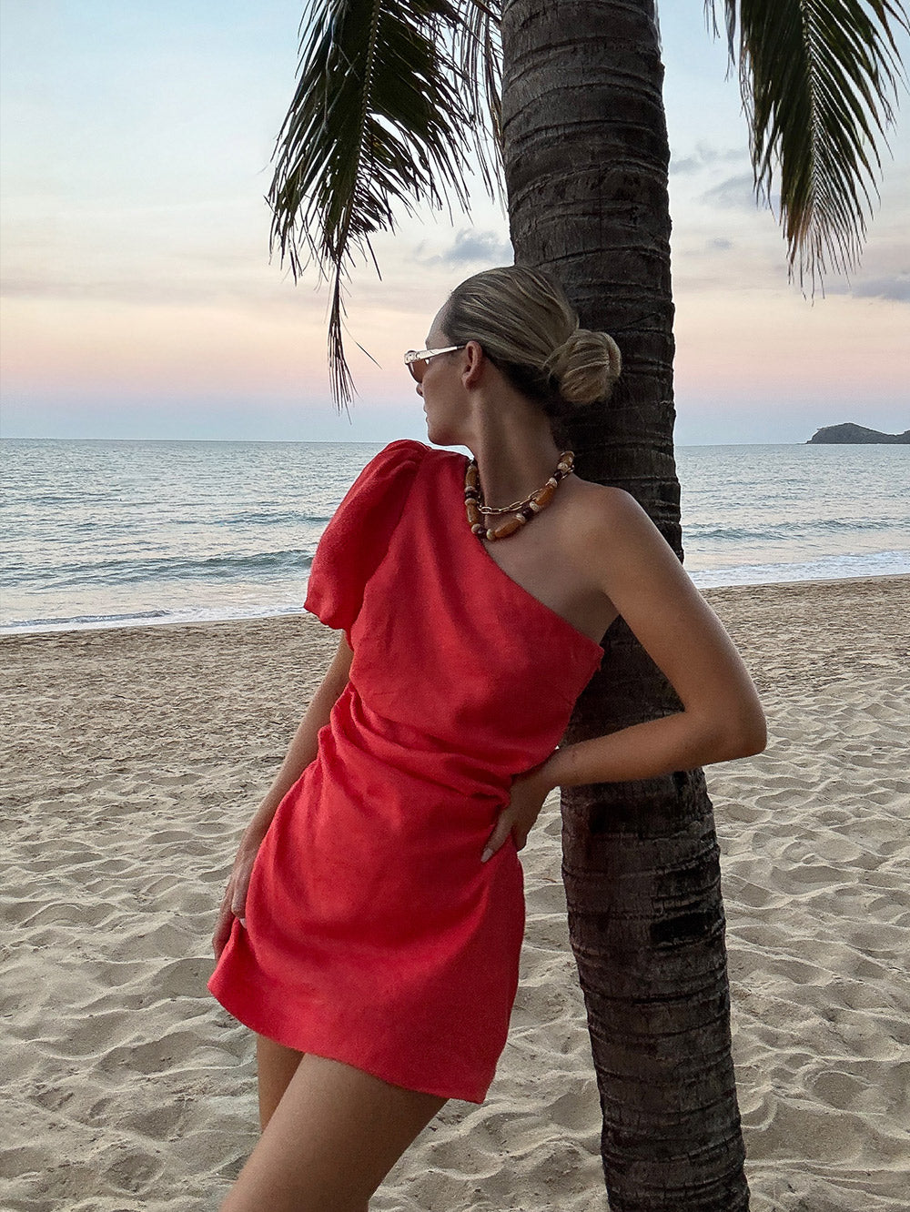 Anais One Shoulder Mini Dress - Image 7