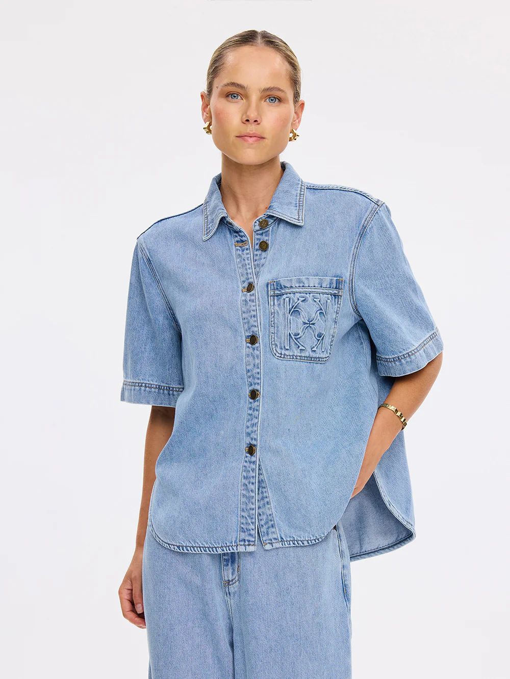 Ariana Denim Shirt