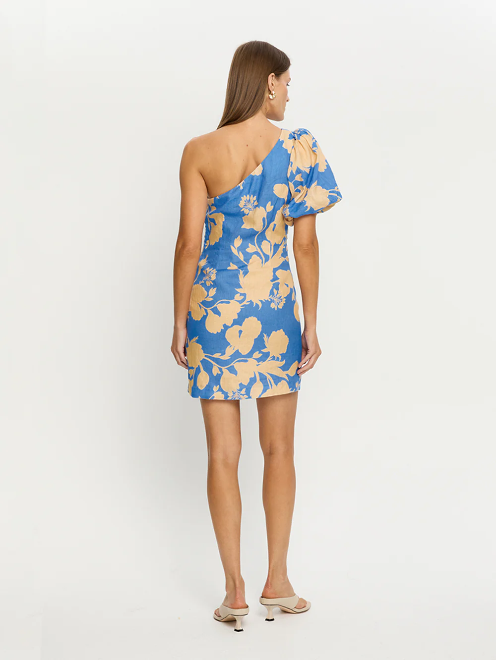 Aurora One Shoulder Mini Dress - Image 4
