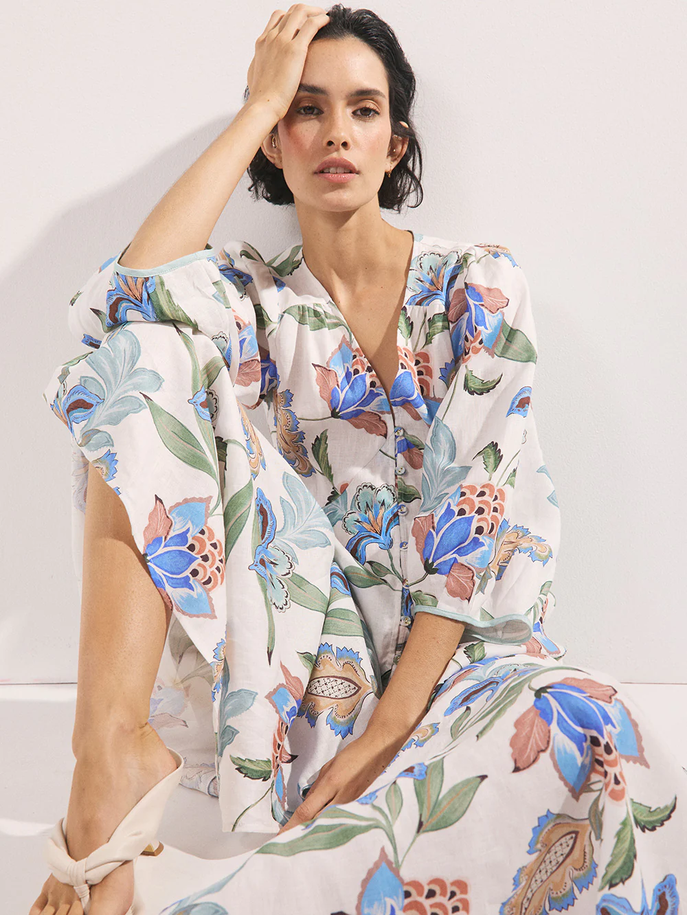 Azure Maxi Dress - Image 7