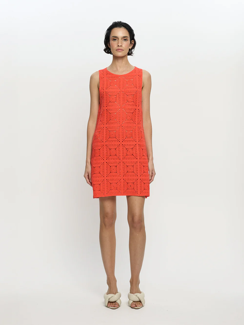 Brenna Crochet Mini Dress - Image 2
