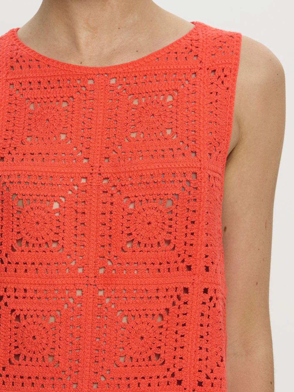 Brenna Crochet Mini Dress - Image 5