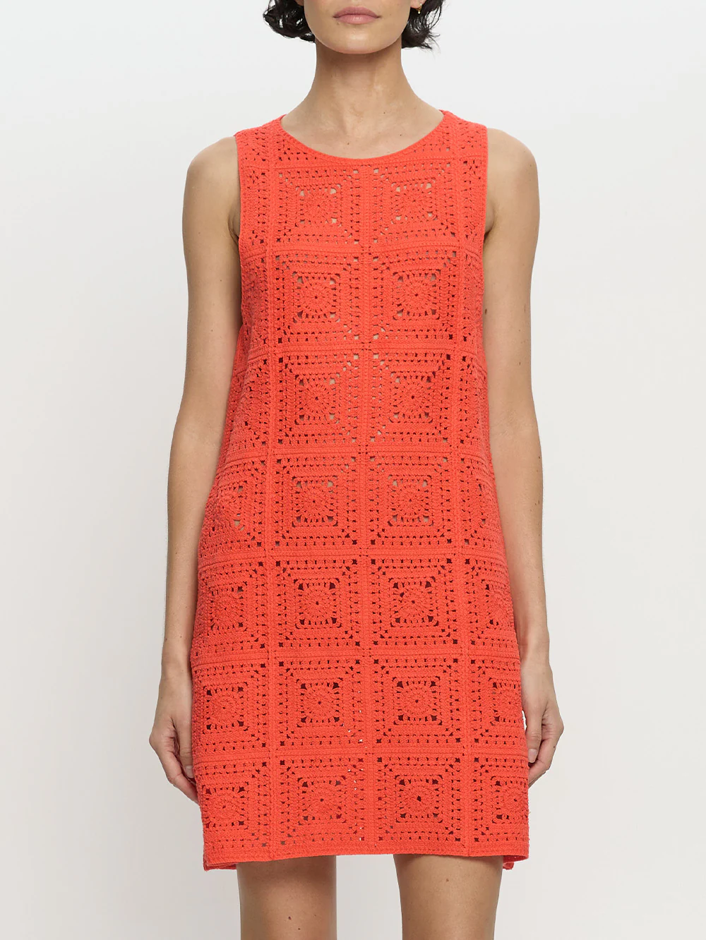 Brenna Crochet Mini Dress - Image 6