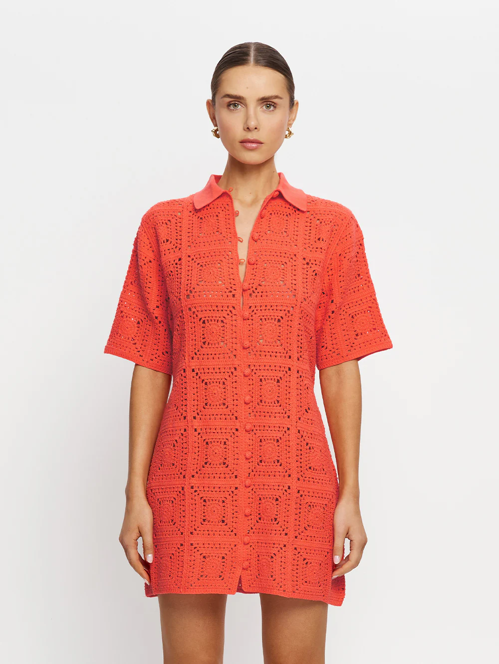 Brenna Mini Shirt Dress - Image 9