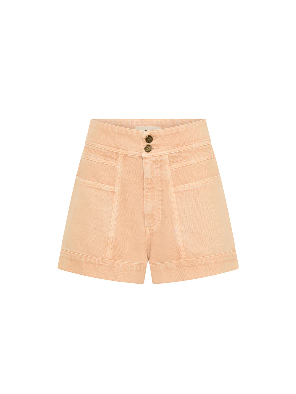 Cameron Denim Short - Peach - Image 7