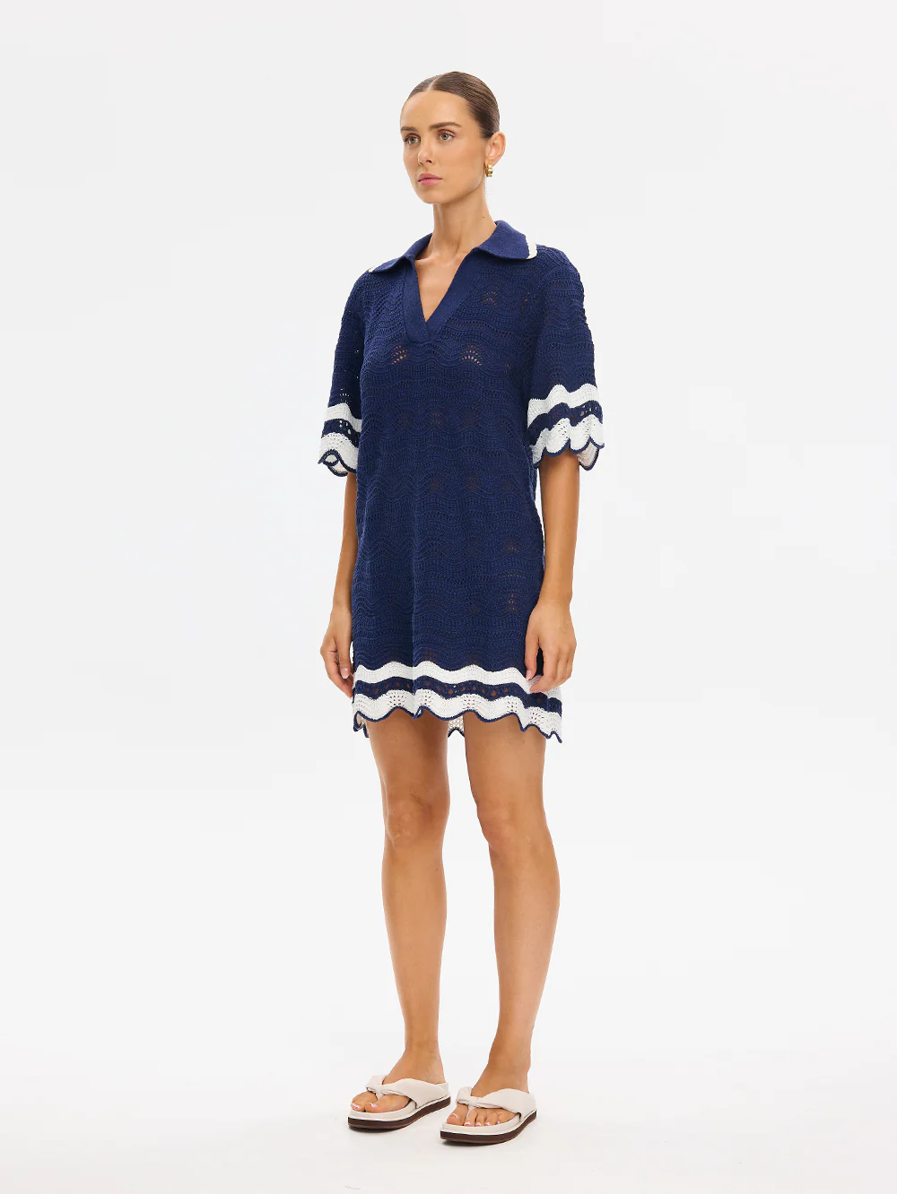 Camille Knit Mini Dress - Image 3