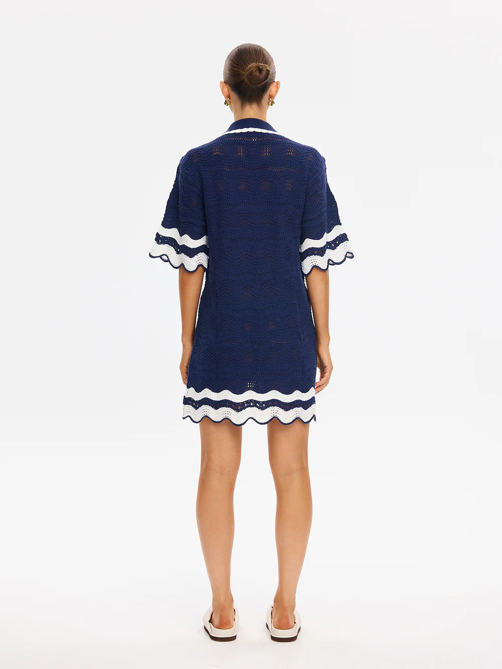 Camille Knit Mini Dress - Image 4
