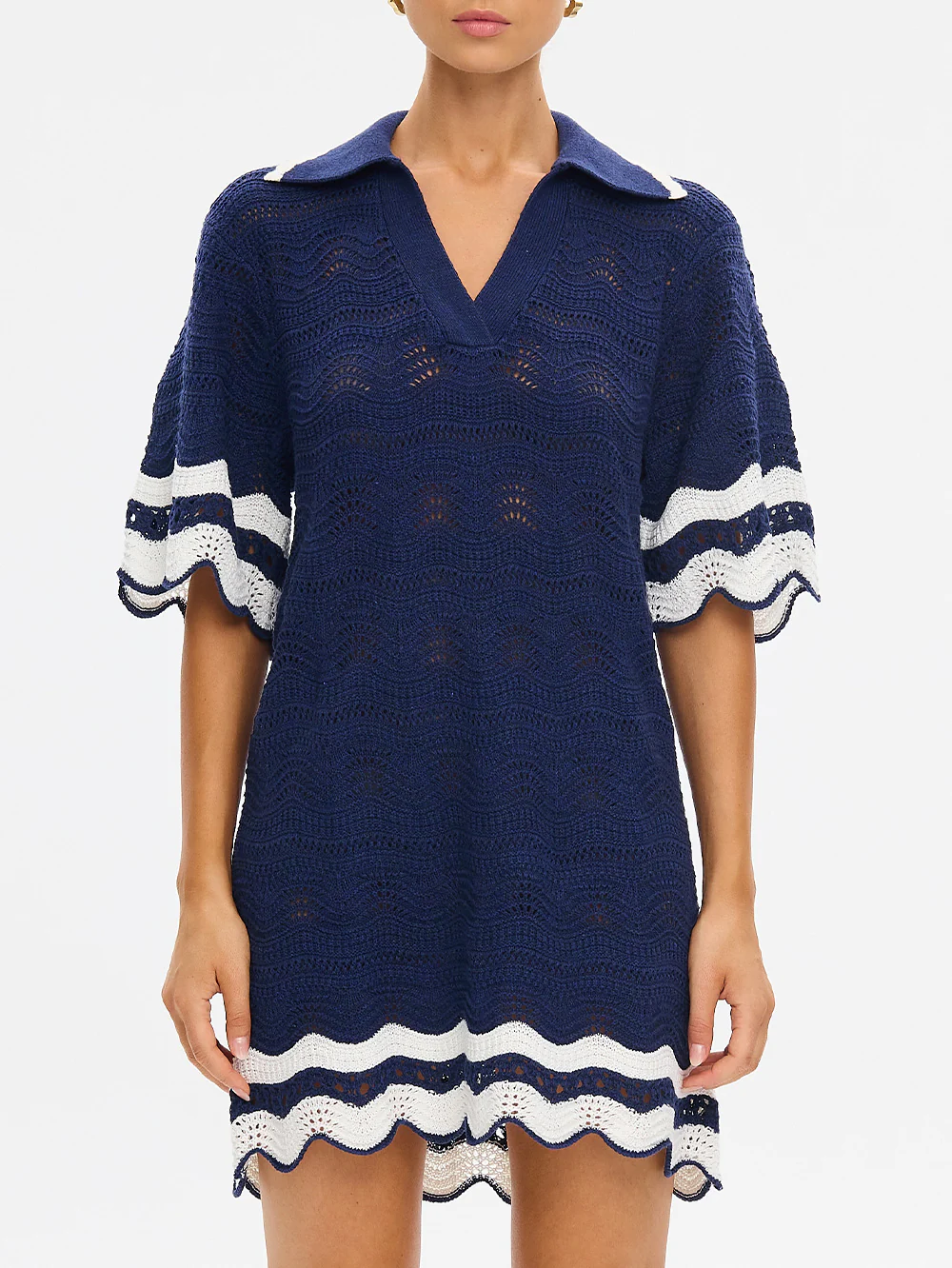 Camille Knit Mini Dress - Image 6
