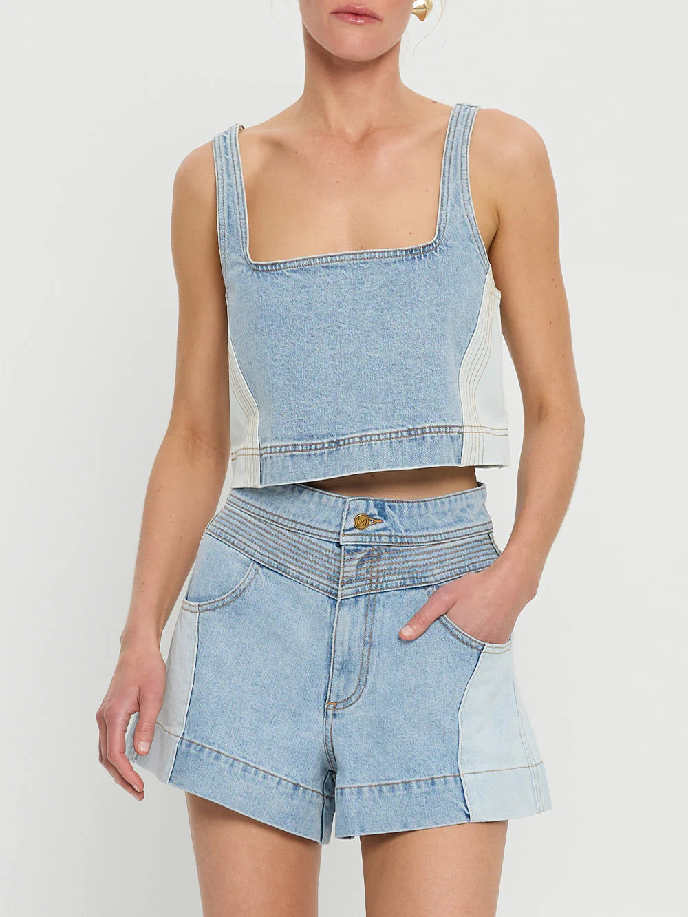 Carla Denim Short - Image 4