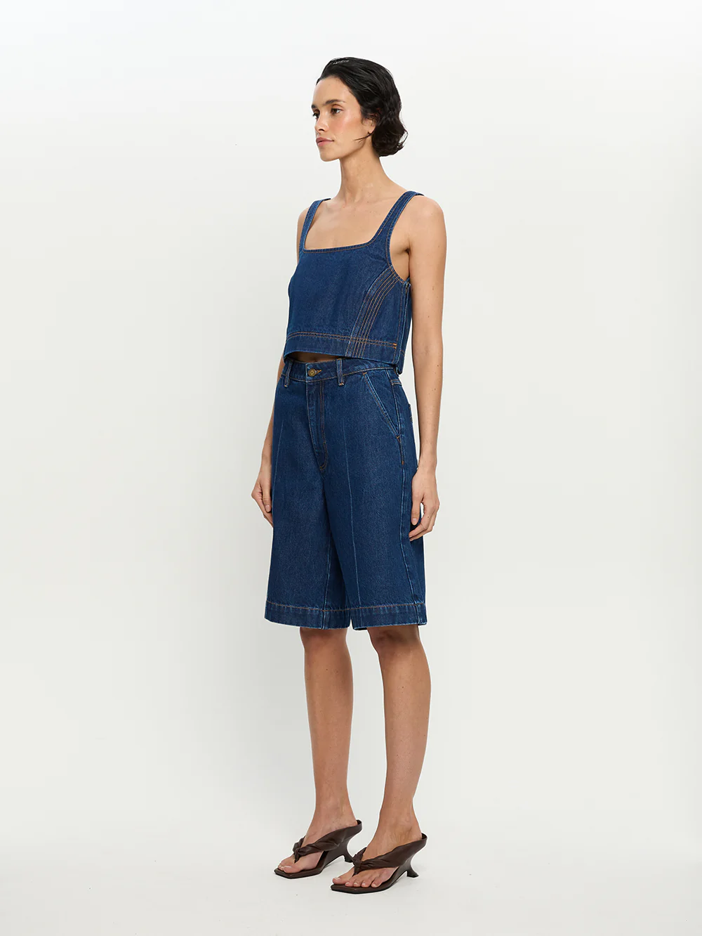 Carla Denim Top - Image 3