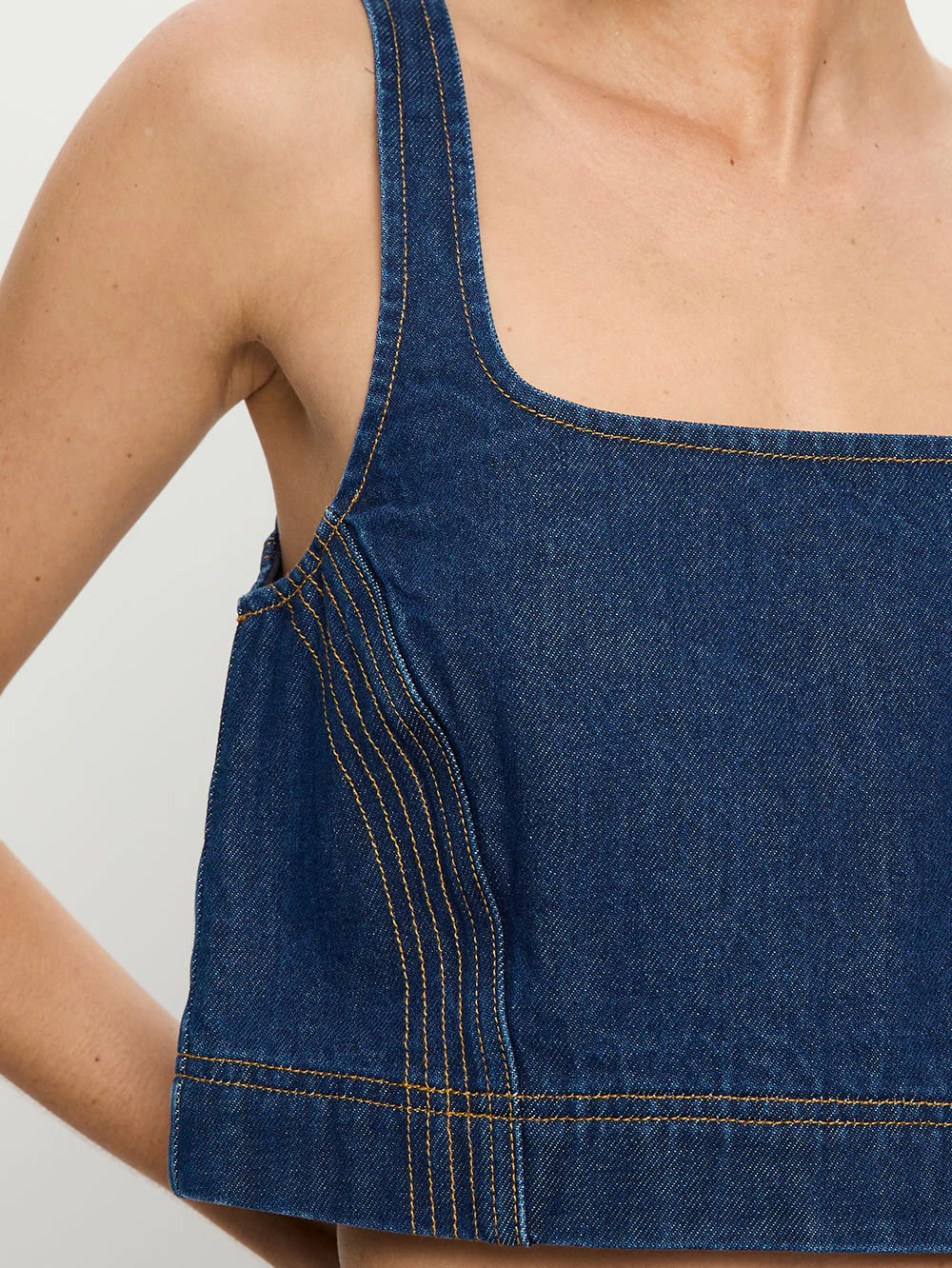 Carla Denim Top - Image 5