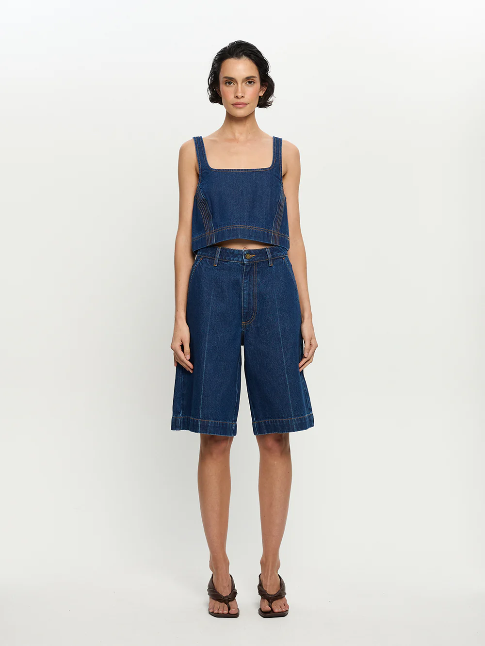 Carla Denim Top - Image 8