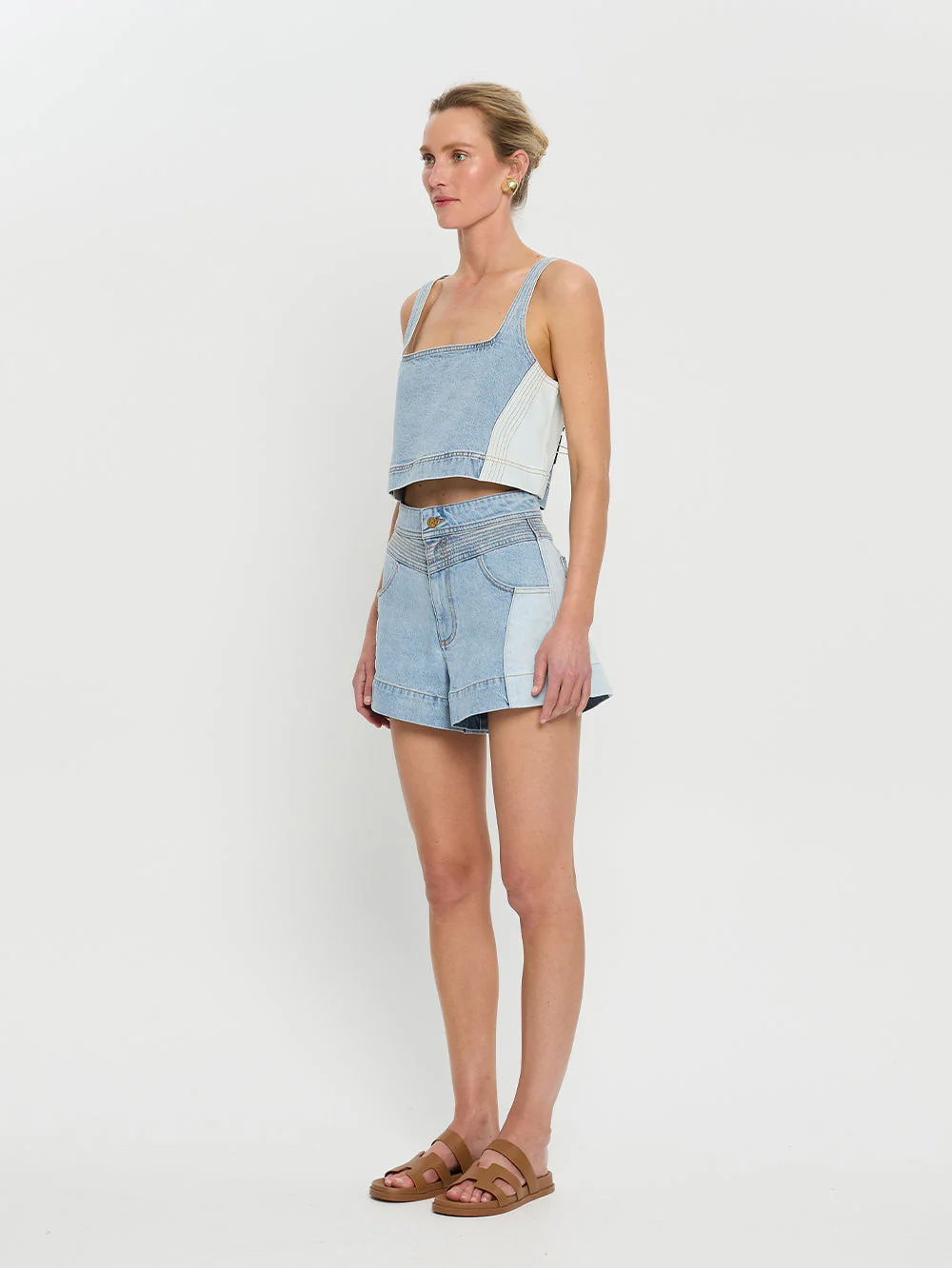 Carla Denim Top - Image 2