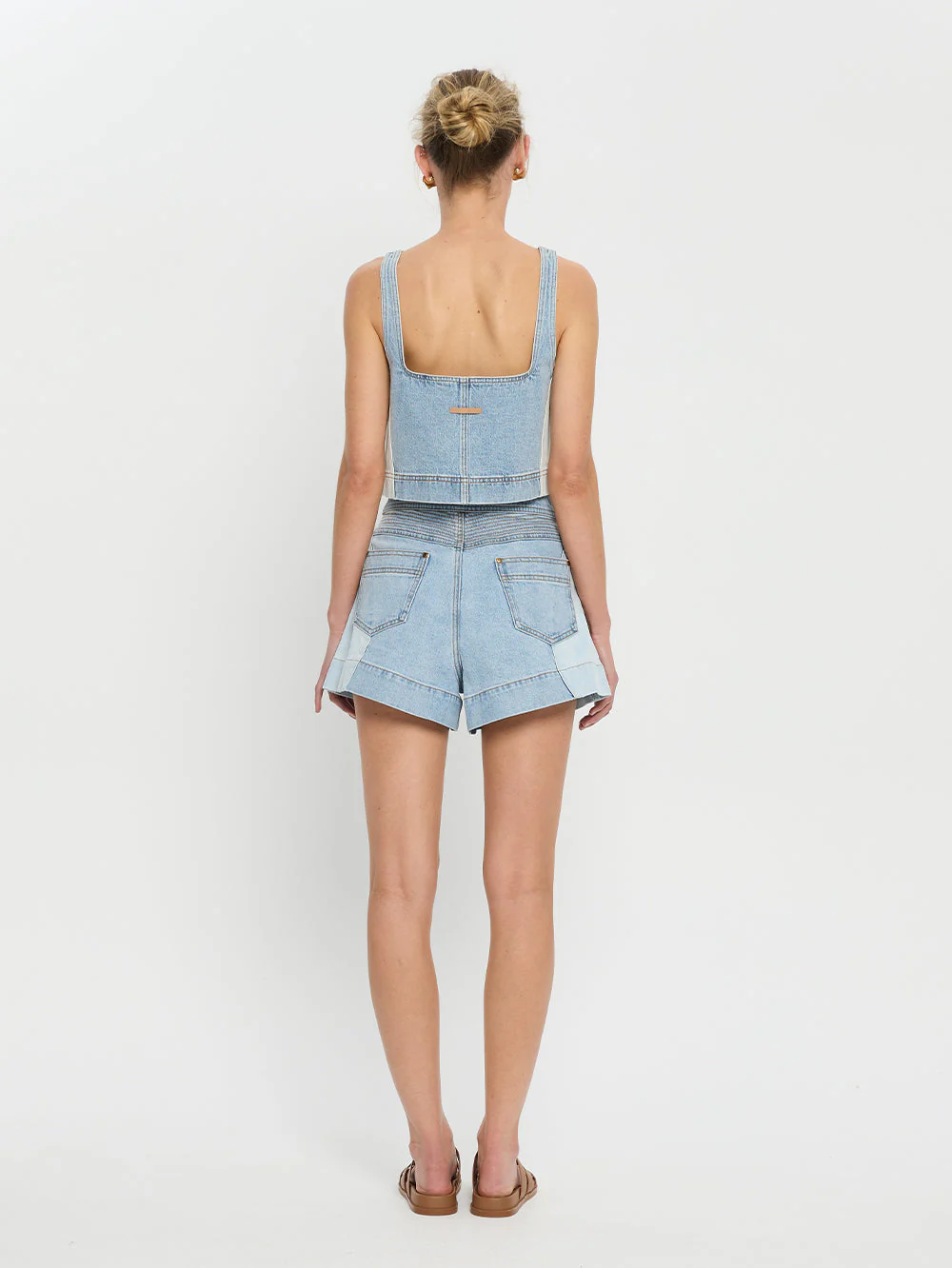 Carla Denim Top - Image 3