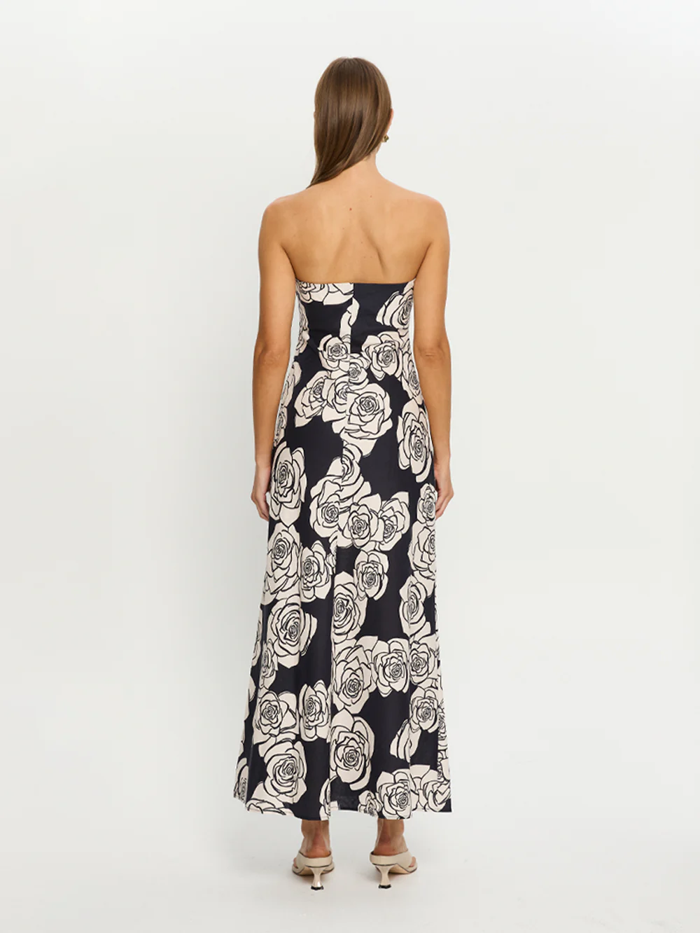 Carmen Strapless Maxi Dress - Image 4