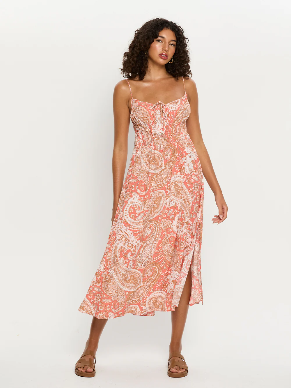 Casablanca Strappy Midi Dress - Image 2