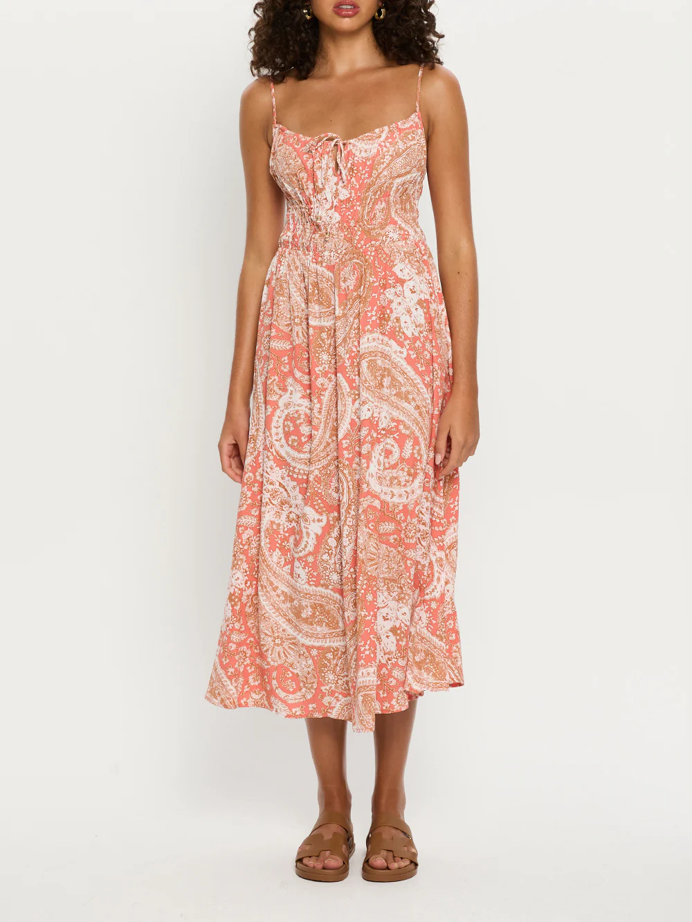 Casablanca Strappy Midi Dress - Image 6
