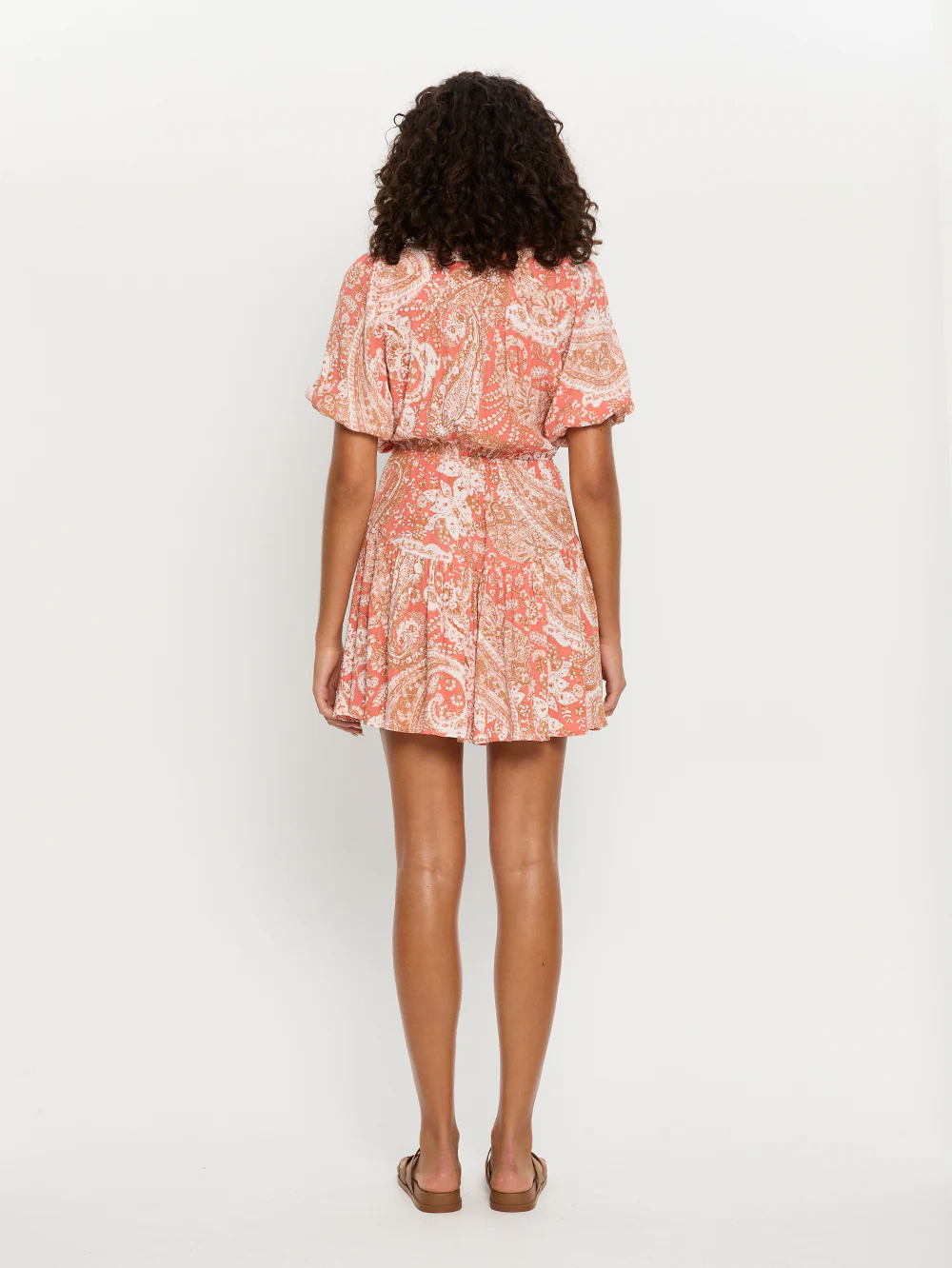 Casablanca Tie Front Mini Dress - Image 4