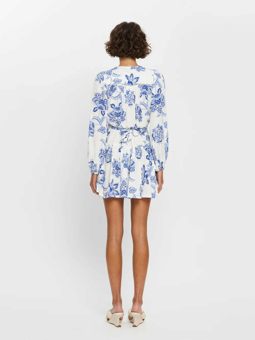Chiara Tie Front Mini Dress - Image 5