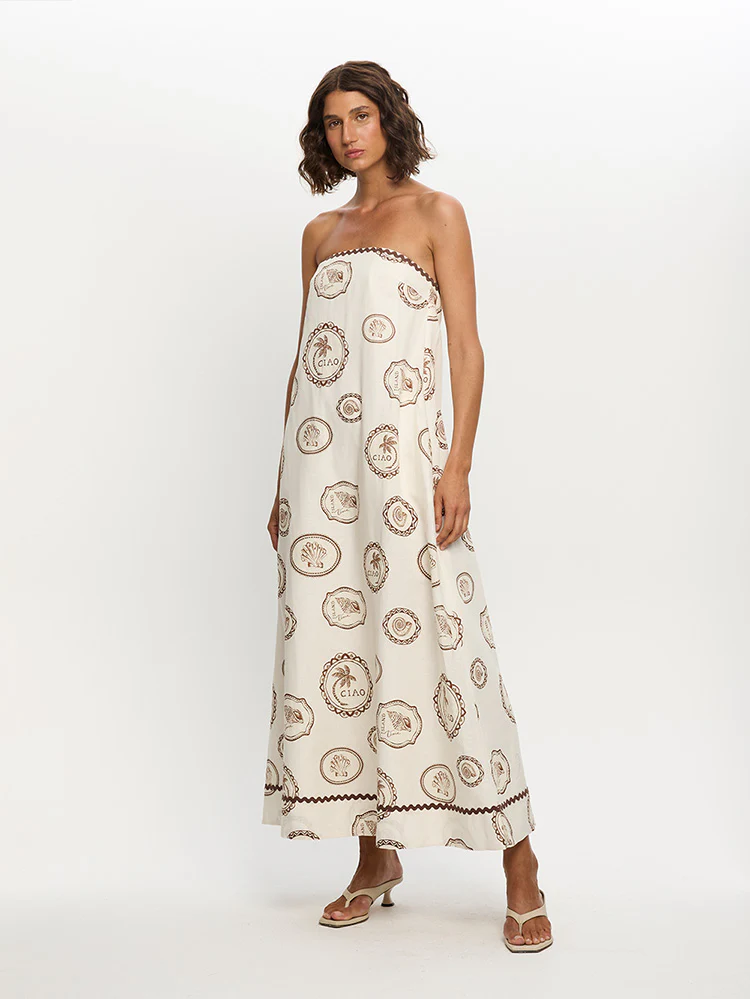 Ciao Strapless Maxi Dress - Image 2
