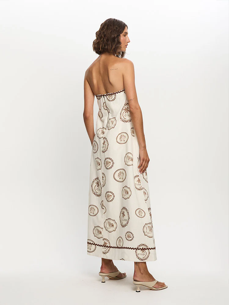 Ciao Strapless Maxi Dress - Image 3