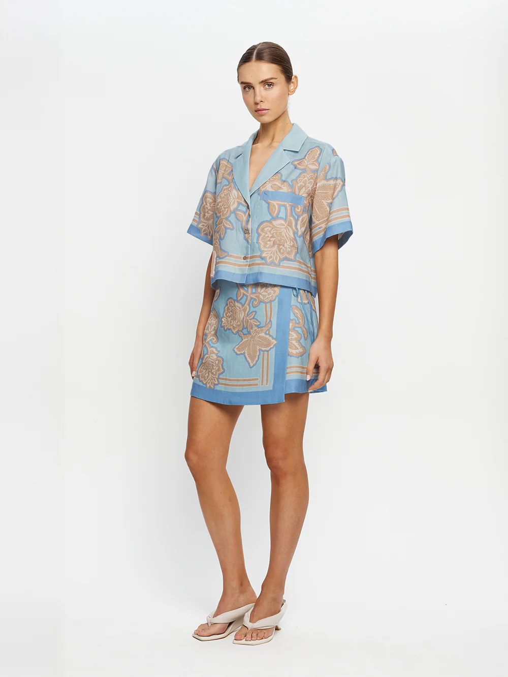 Coco Cropped Shirt - Image 3