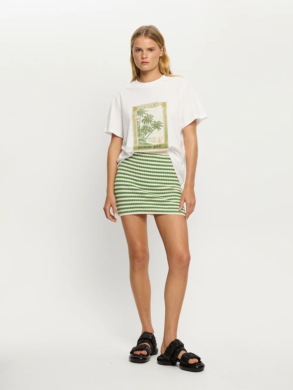 Corinne Knit Mini Skirt