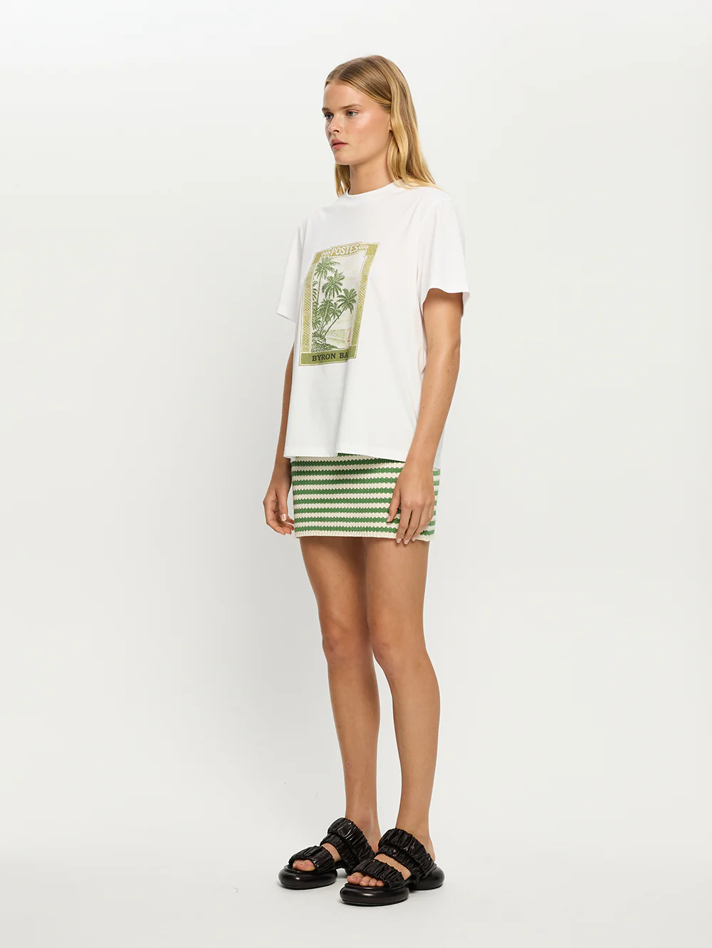 Corinne Knit Mini Skirt - Image 2