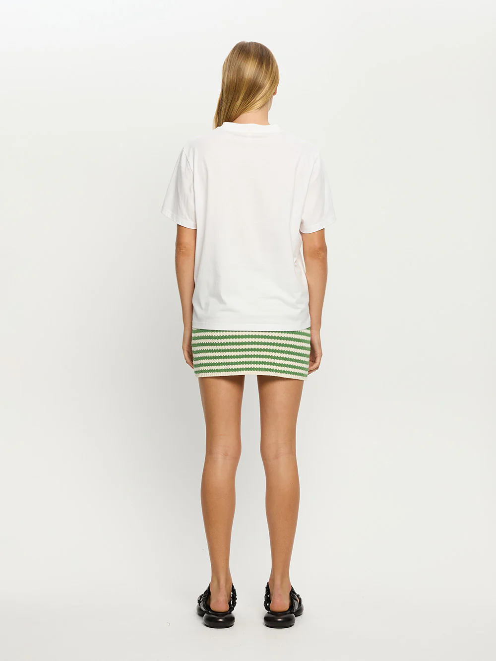 Corinne Knit Mini Skirt - Image 3