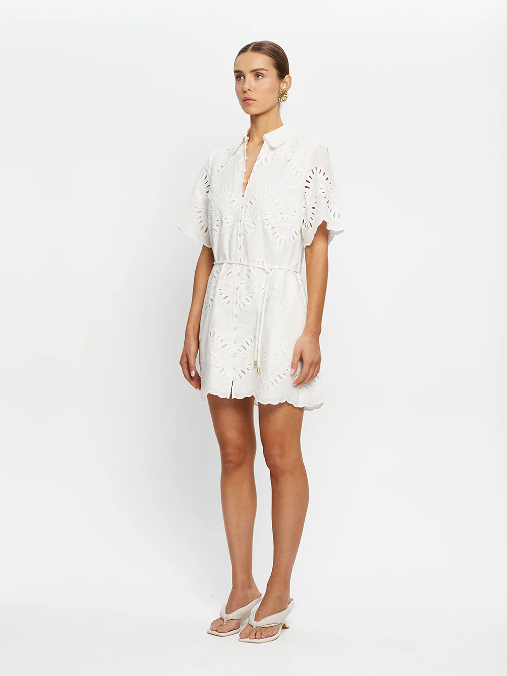 Danielle Mini Shirt Dress - Image 3