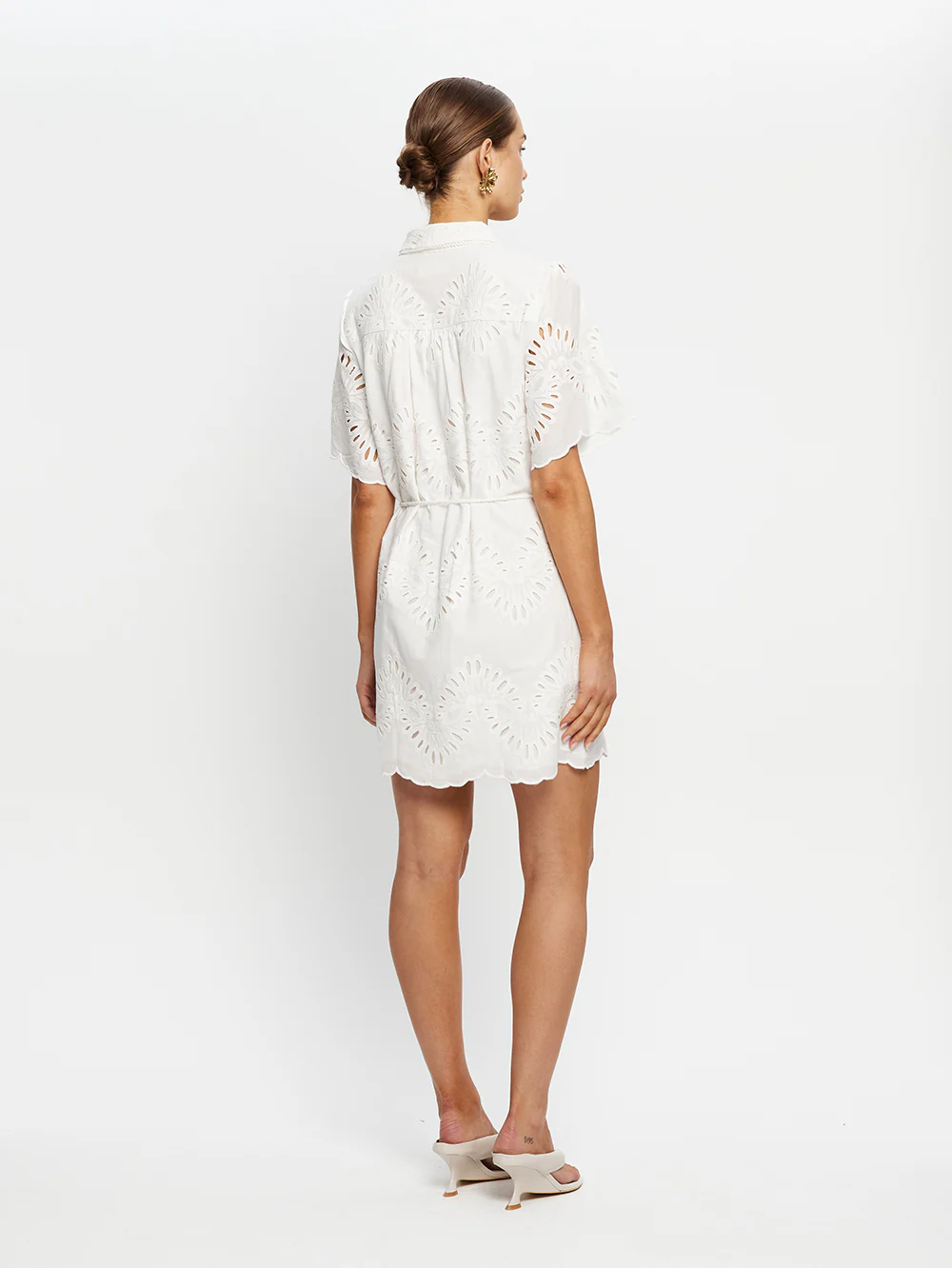 Danielle Mini Shirt Dress - Image 4