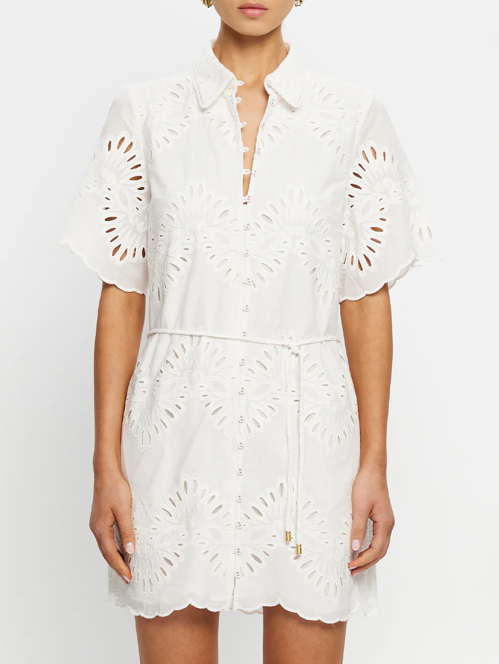 Danielle Mini Shirt Dress - Image 6