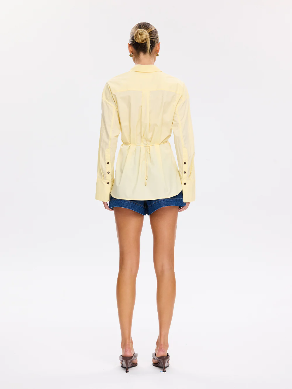 Drew Tie Back Shirt - Image 3