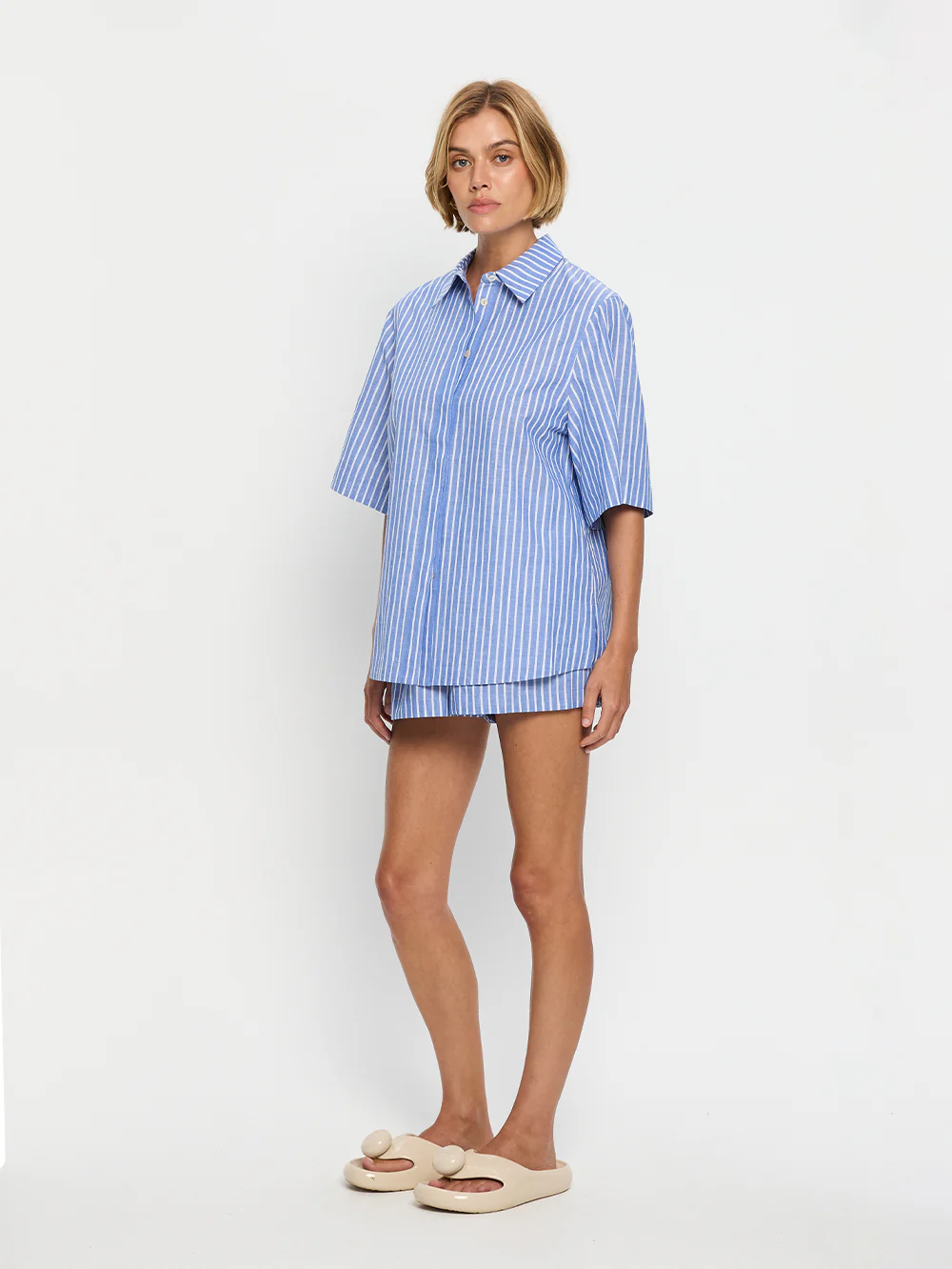 Elara Shirt - Ocean Stripe - Image 2