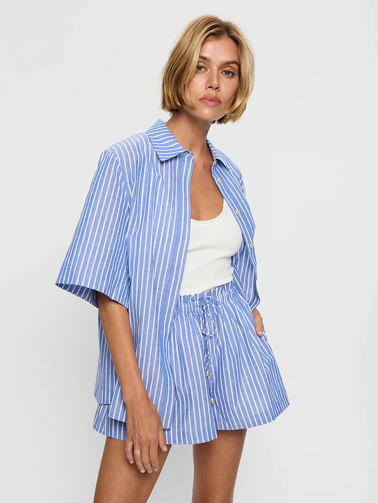 Elara Shirt - Ocean Stripe - Image 5