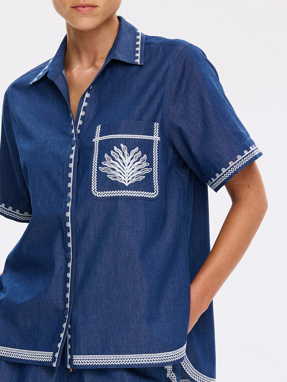Emile Chambray Shirt - Image 4