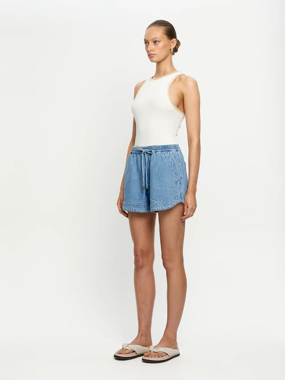 Emilie Denim Short - Image 3