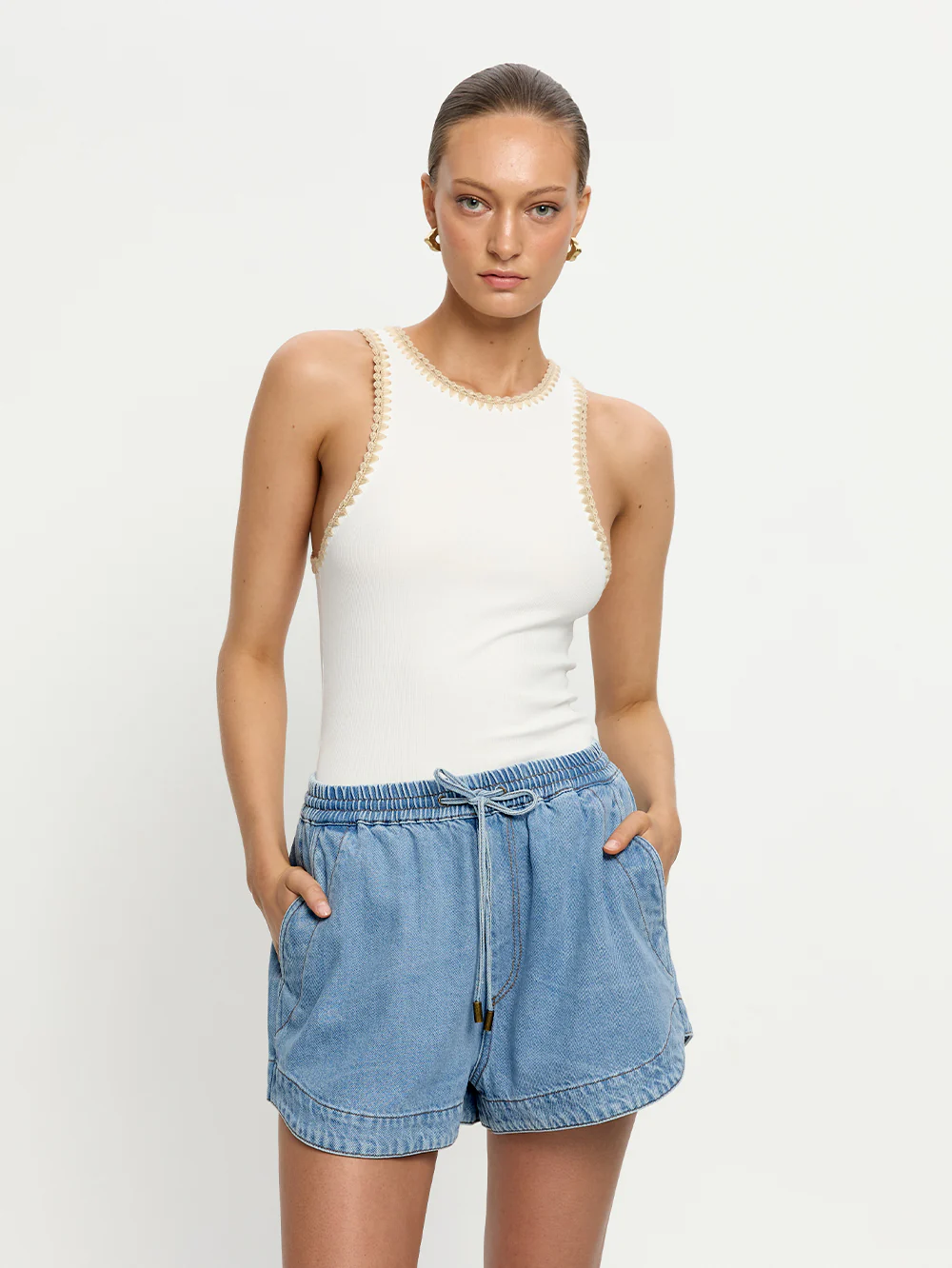 Emilie Denim Short - Image 7