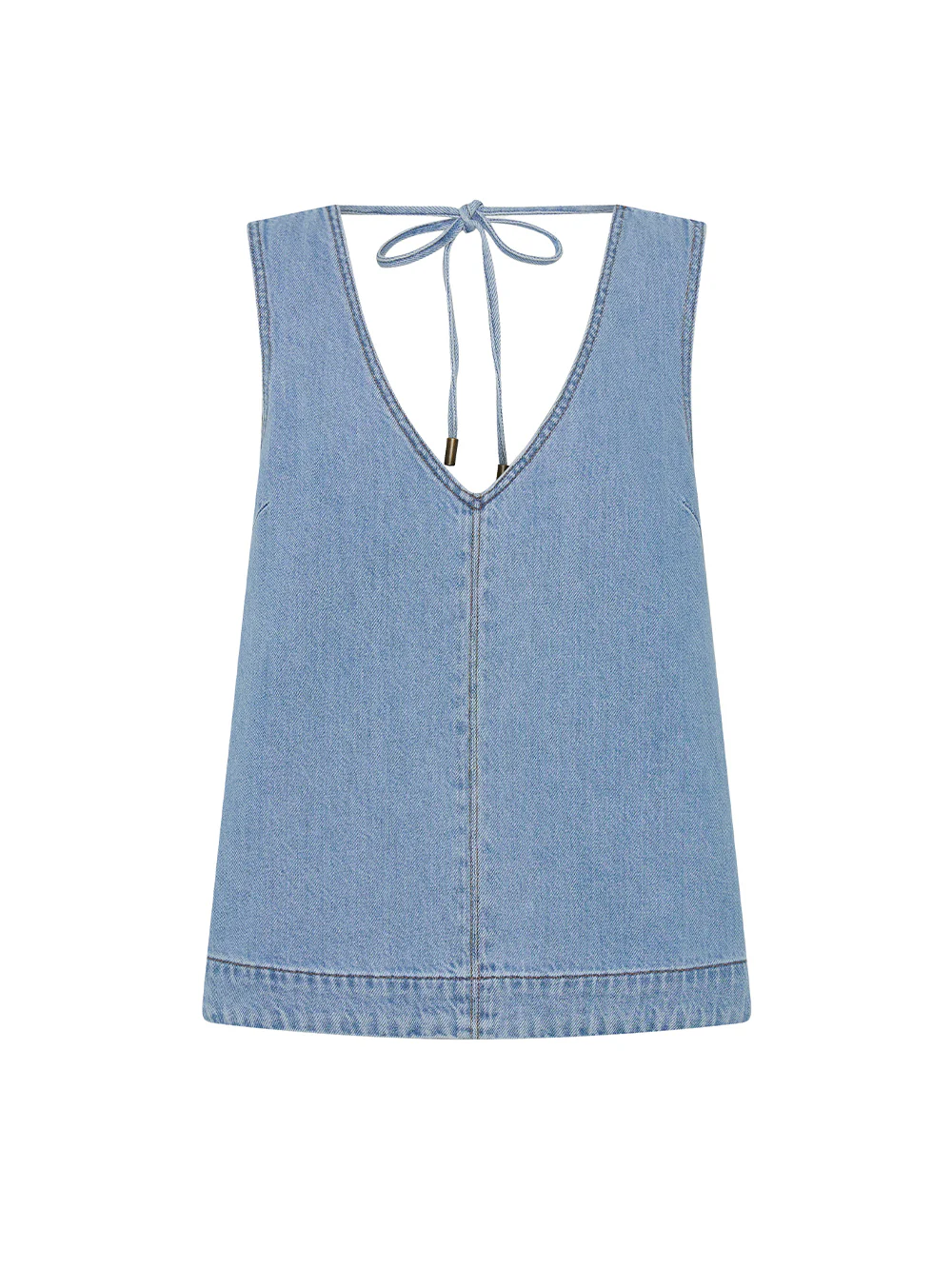 Emilie Denim Top - Image 8