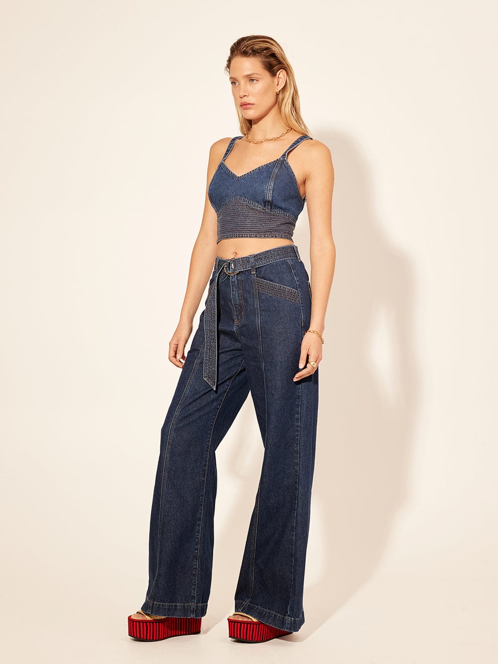 Emily Denim Top - Image 4