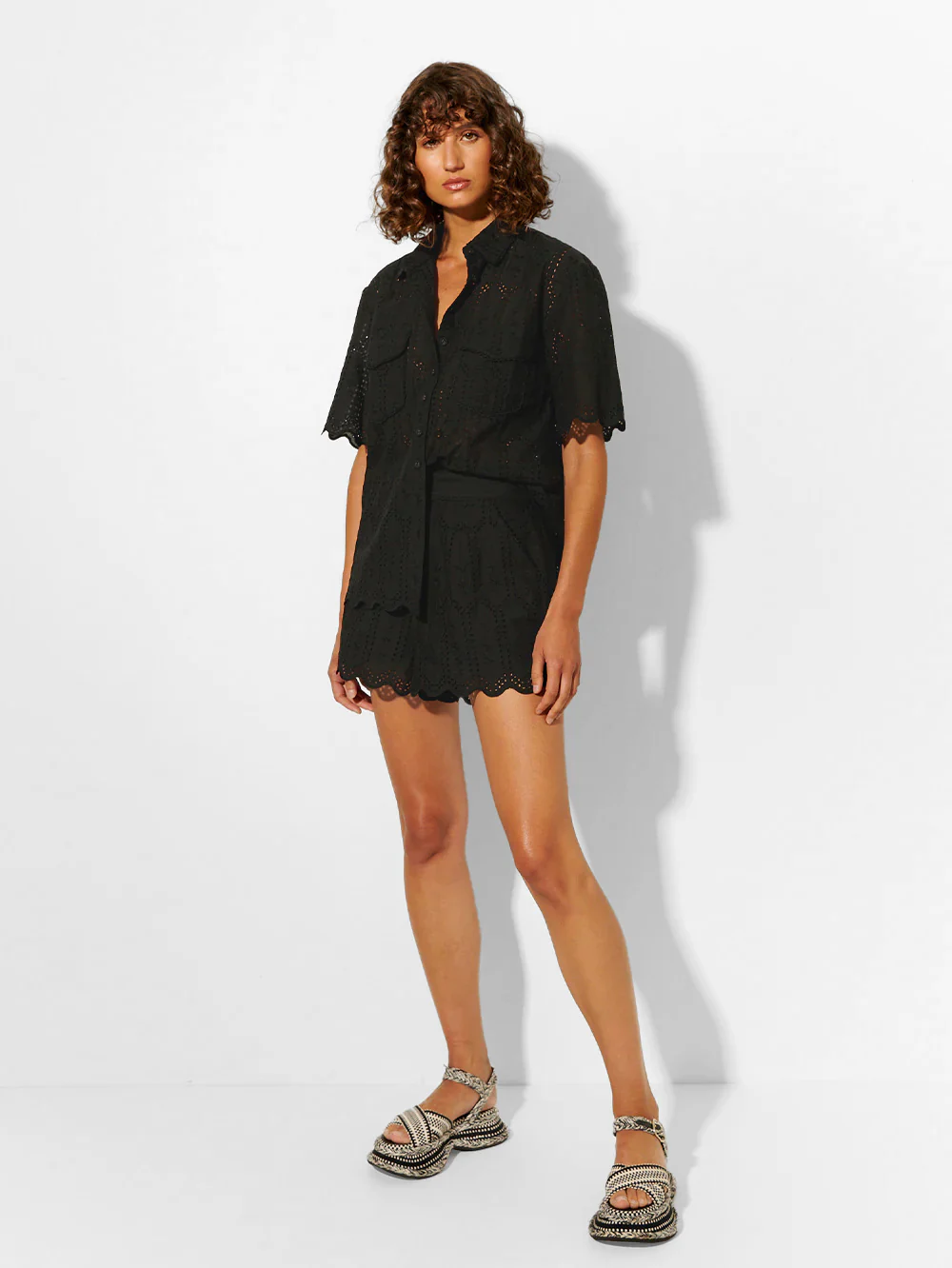 Estelle Shirt - Black - Image 2