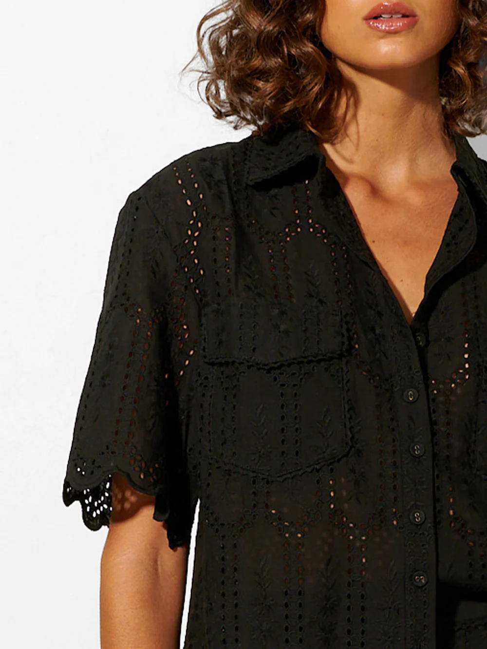 Estelle Shirt - Black - Image 5