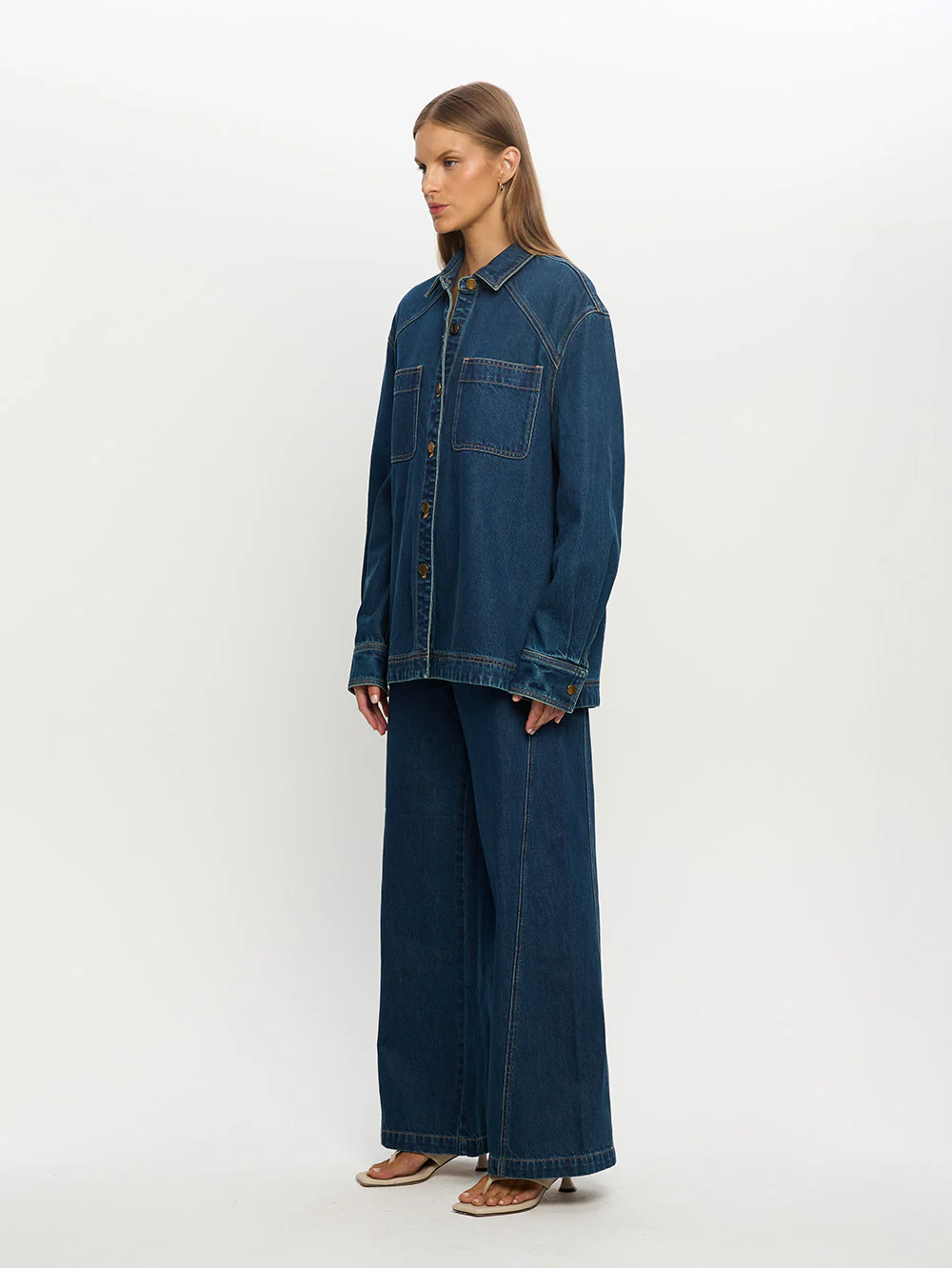 Evie Denim Shirt - Image 2