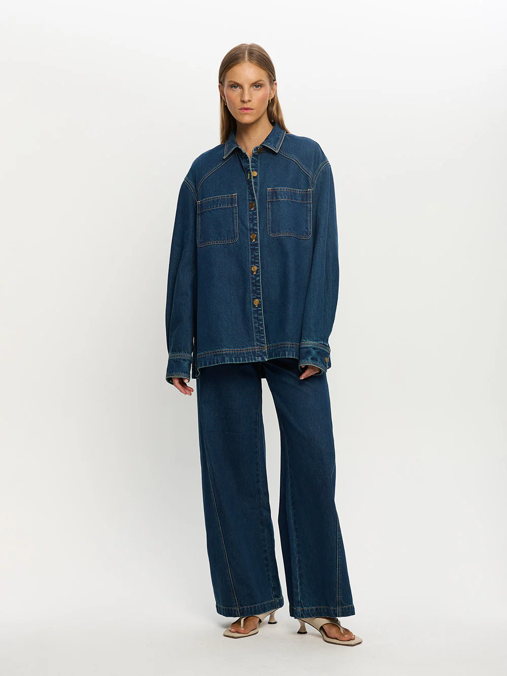 Evie Denim Shirt - Image 5