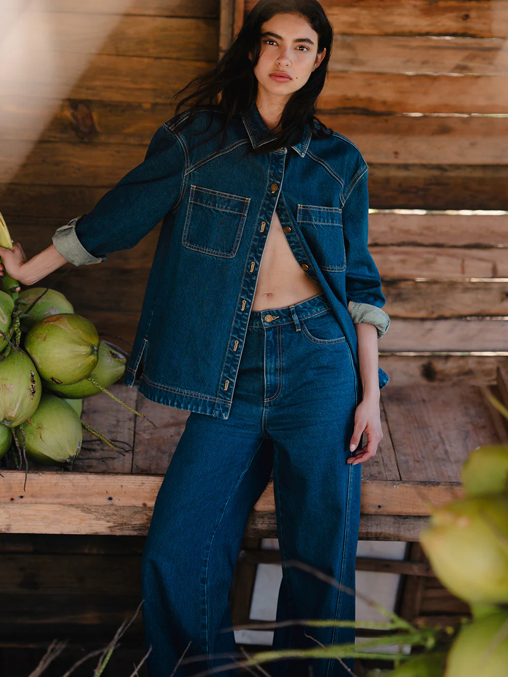 Evie Denim Shirt - Image 8